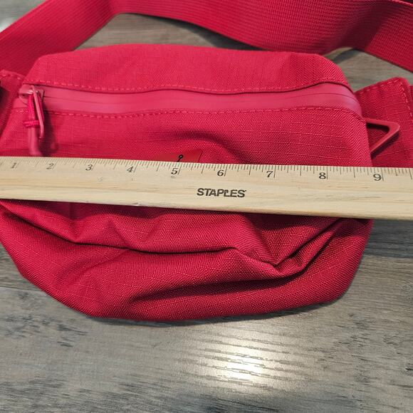 Nike Jordan Cordura Franchise Crossbody Bag Gym Red MA0901-R78 Purse Red Y2K - Picture 12 of 13